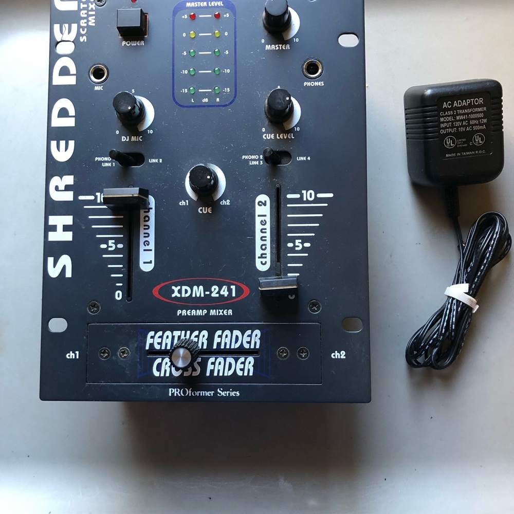 American DJ XDM-241 Preamplifier Mixer